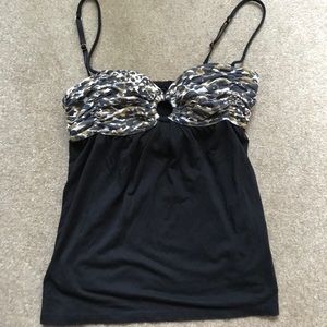 Casual fun bra tank top
